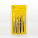 Heller 99023 pincet set (4 stuks