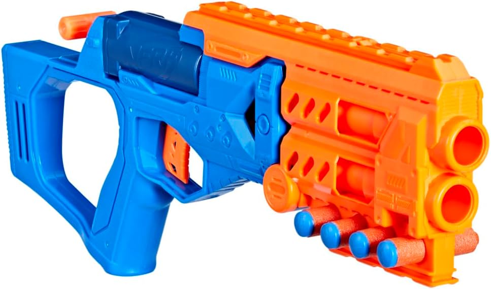 NERF N Series Topbreaker Launcher 4 Official N1 Darts Only Compatible with N1 Launcher Open to Reload Gift for Kids 8 Years