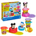 Play-Doh Disney Junior Stamp & Go Megapack with Mickey, Minnie & Donald, Arts & Crafts Preschool Toys for Children Aged 2+