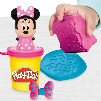 Play-Doh Disney Junior Stamp & Go Megapack with Mickey, Minnie & Donald, Arts & Crafts Preschool Toys for Children Aged 2+