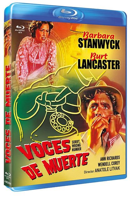 Voces de Muerte (Bd-R) (Blu-ray) (Sorry, Wrong Number