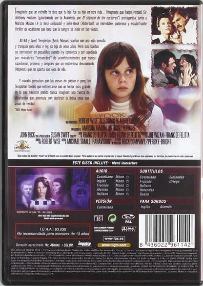 Las Dos Vidas De Audrey Rose (Import Dvd)