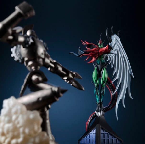 Megahouse Figura E. Hero Flame Wingman Yu-Gi-Oh! Duel Monsters Gx – Monsters Chronicle MH846588 Multicolore – Figura da collezione – Ideale per i fan degli anime