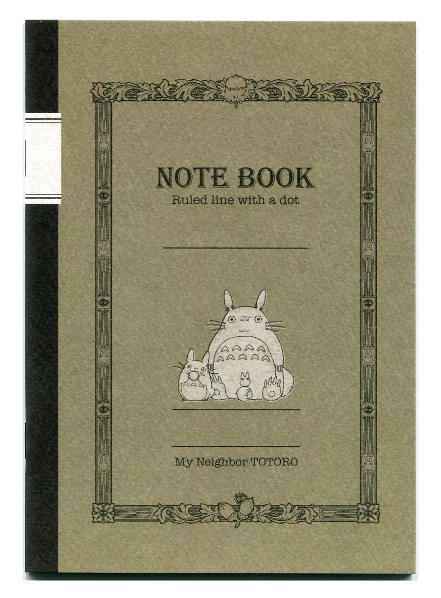 Next to my Neighbor Totoro B6 notebook DOT con confini