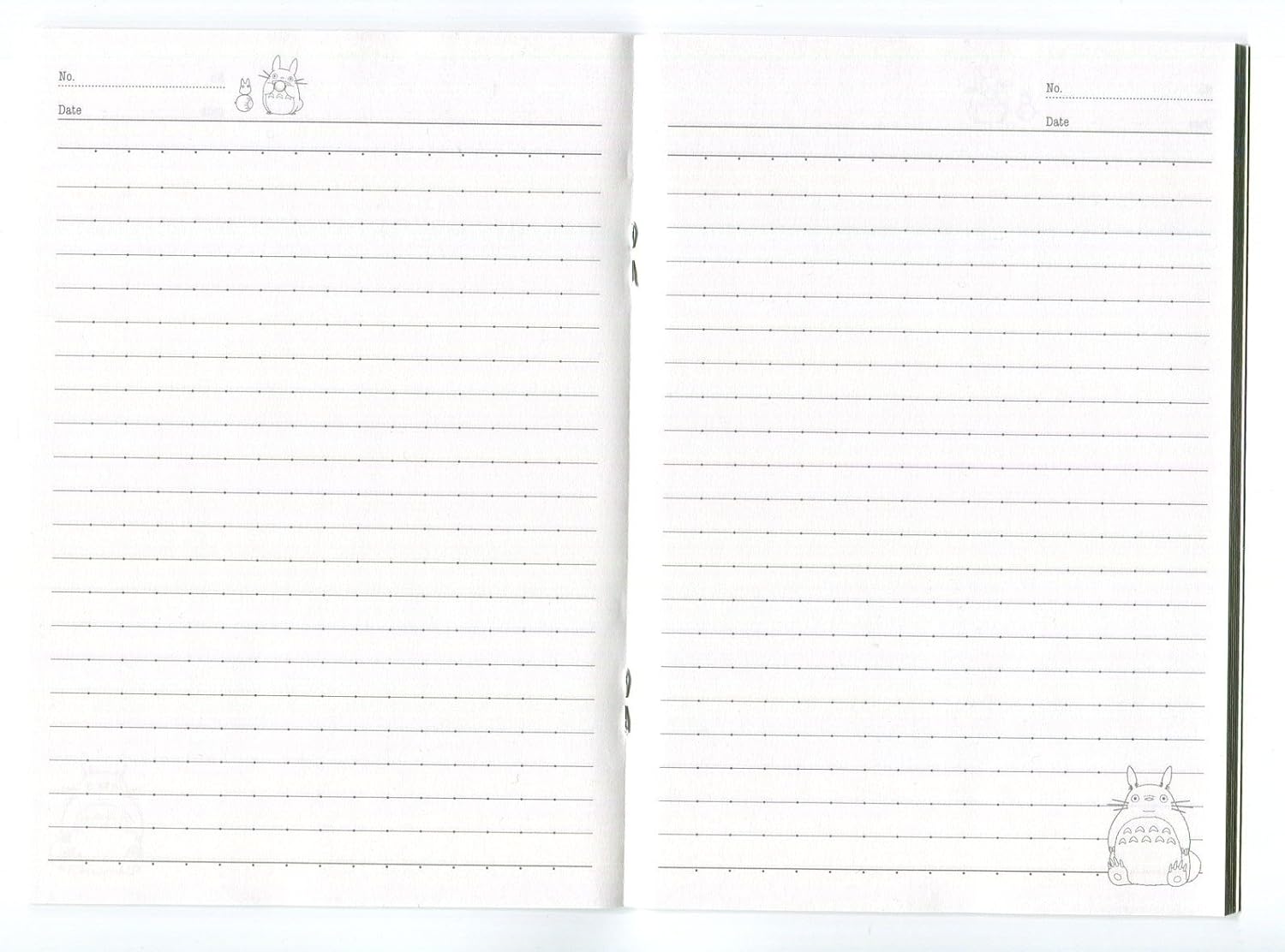 Next to my Neighbor Totoro B6 notebook DOT con confini