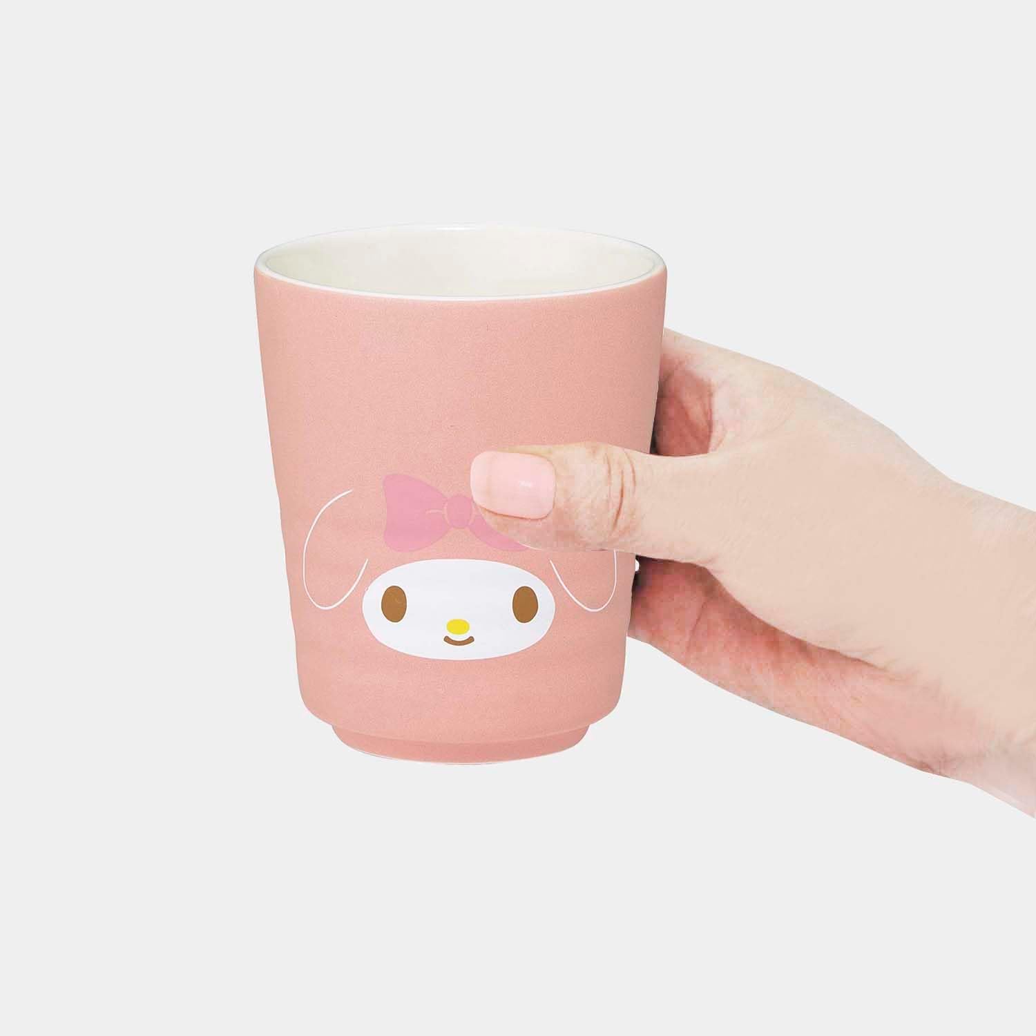 Skater CHYN2-A Yunomi Cup Pottery, 10 fl oz (260 ml), niedlich, Keramik, Yunomi Tea Cup, Sanrio, My Melody, Carino,