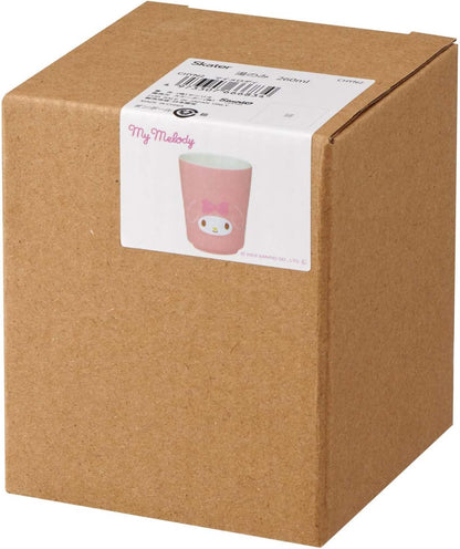 Skater CHYN2-A Yunomi Cup Pottery, 10 fl oz (260 ml), niedlich, Keramik, Yunomi Tea Cup, Sanrio, My Melody, Carino,