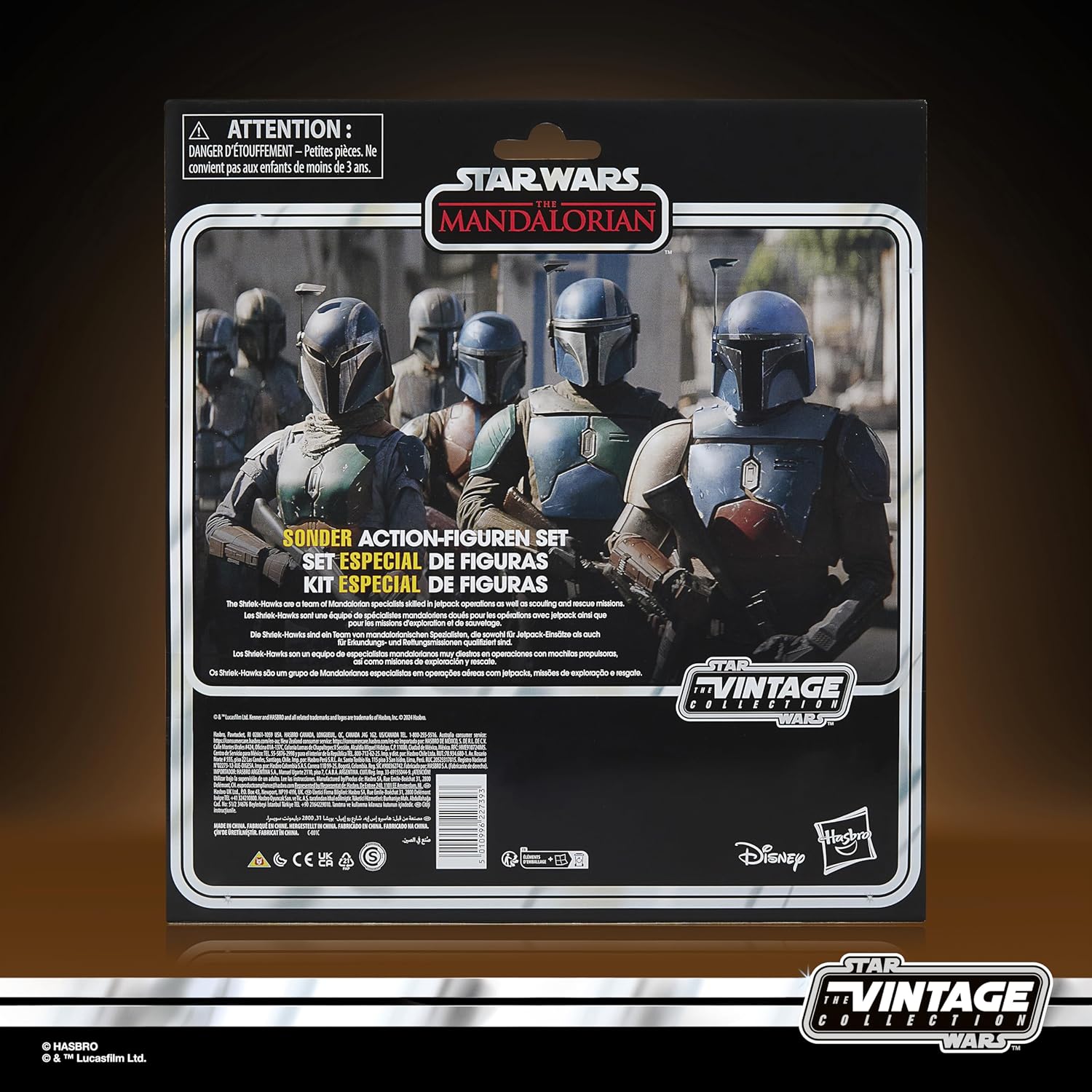 STAR WARS The Vintage Collection Mandalorian Shriek-Hawk, The Mandalorian 3.75 inch Collectible 4-Pack (Amazon Exclusive