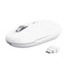 Trust Seron Mouse Wireless con Rotellina Ultra Rapida e Scorrimento Orizzontale, Bluetooth + 2.4GHz, 65% Plastica Riciclata, Pulsanti Silenziosi, Mouse Bluetooth Multi-Dispositivo per PC Mac, Bianco