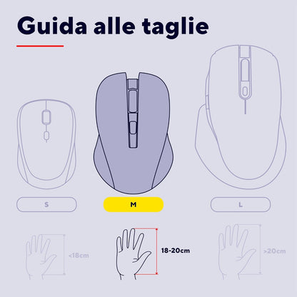 Niven Comfort Multi-Wrls Mouse Blk