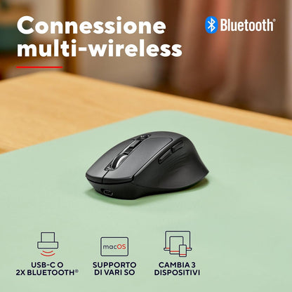 Niven Comfort Multi-Wrls Mouse Blk
