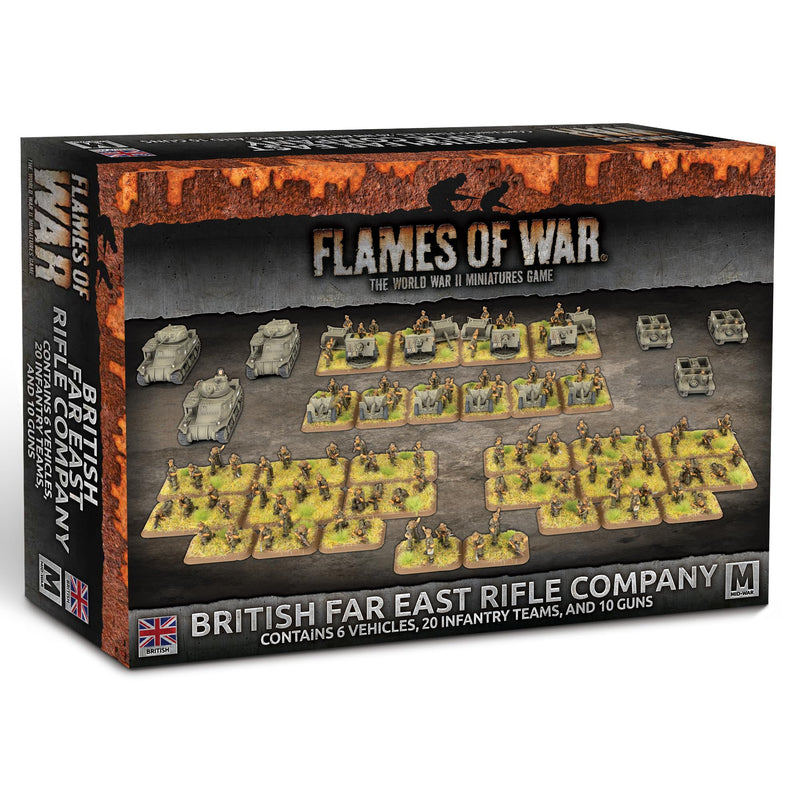 Flames of War - British Rifle Company Army Deal - BRAB18