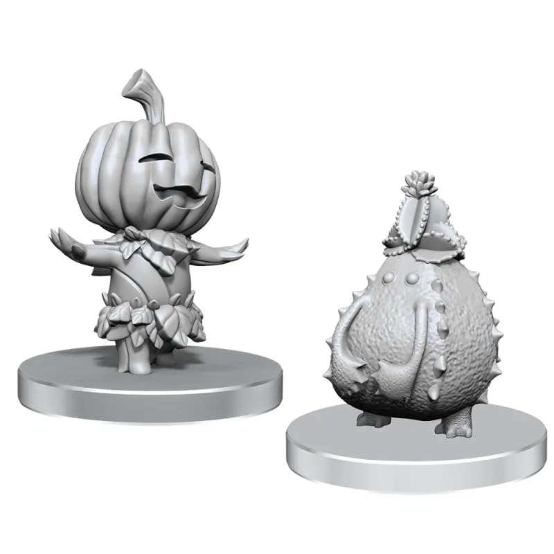 Pathfinder Battles Deep Cuts Miniatures: Gourd Leshy and Cactus Leshy (PREORDER
