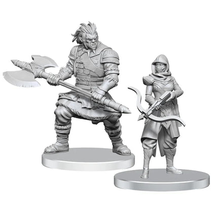 D&D Nolzur's Marvelous Miniatures: Assassin & Berserker (PREORDER
