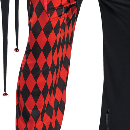 amscan International Adults Krazed Jester clown costume – Dimensioni standard
