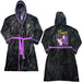 Prince Bathrobe Doves Logo Official Black super soft fleece Unisex L