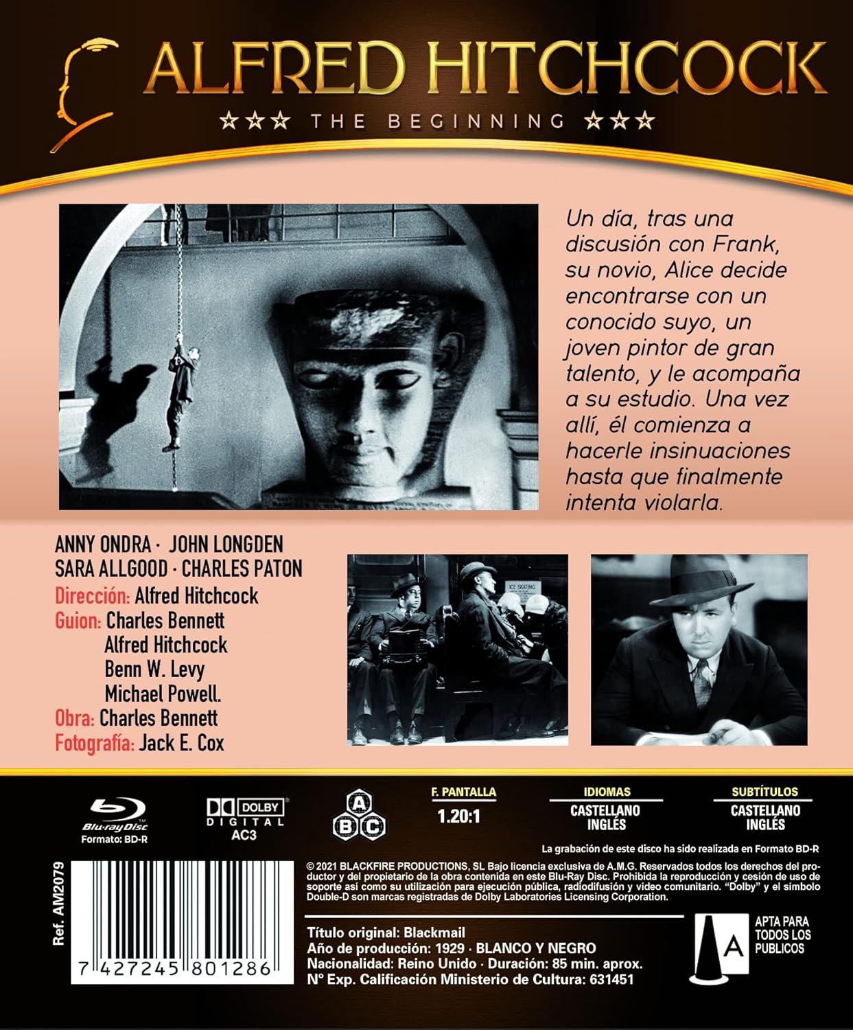 Chantaje (Blu-ray) (Bd-R) (Blackmail