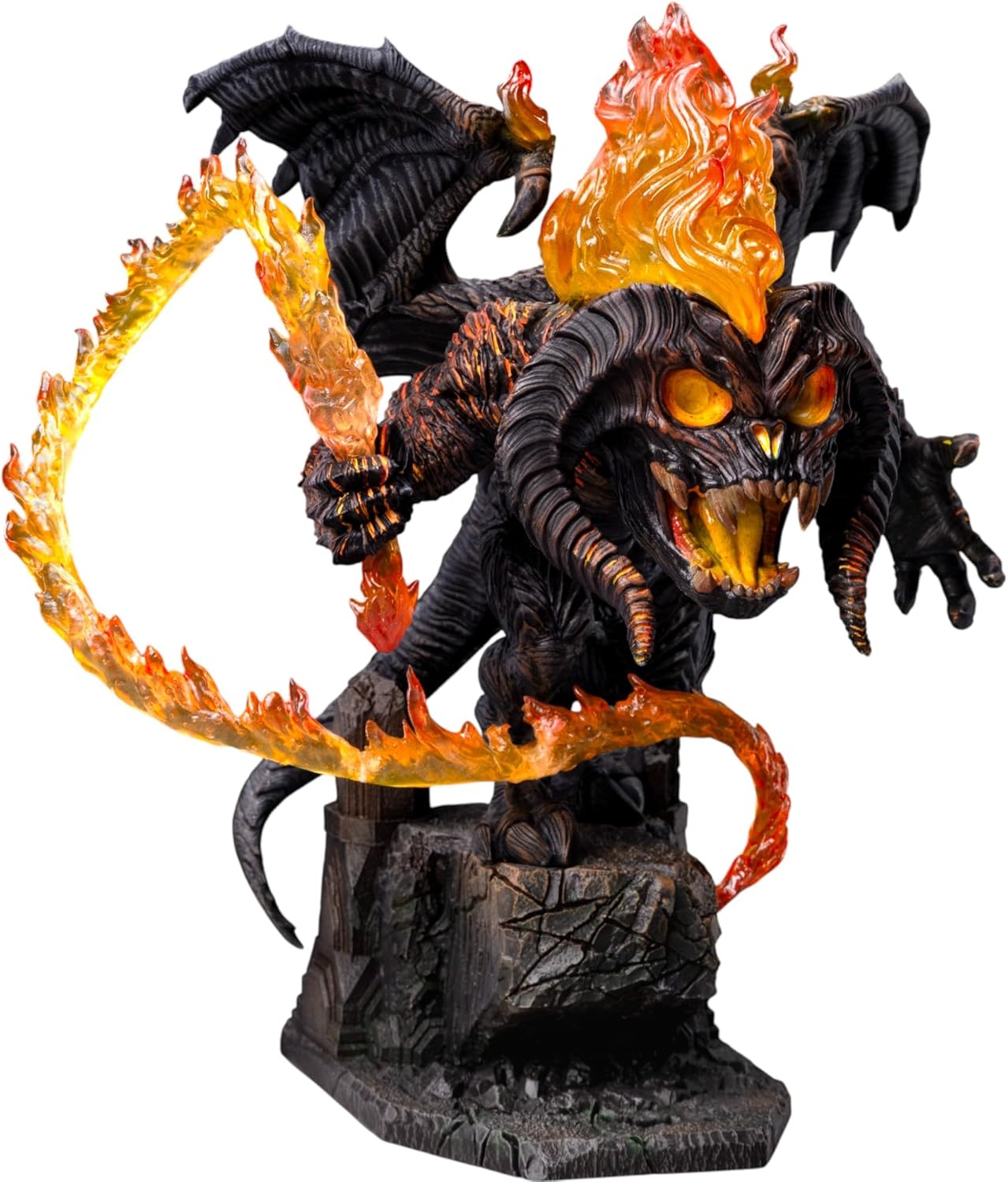 Iron Studios Collectible Statue Balrog Lord of The Rings Minico Polystone Resin 6.8 inches