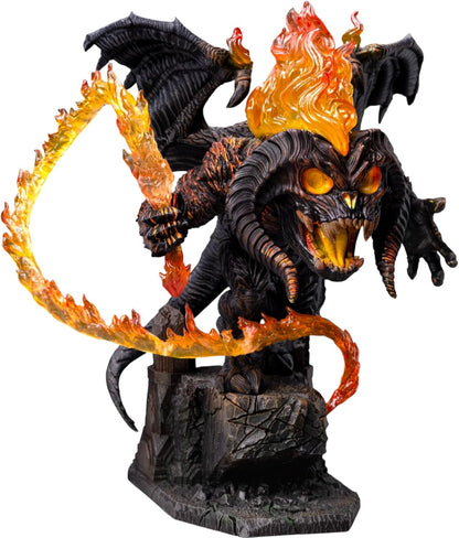Iron Studios Collectible Statue Balrog Lord of The Rings Minico Polystone Resin 6.8 inches