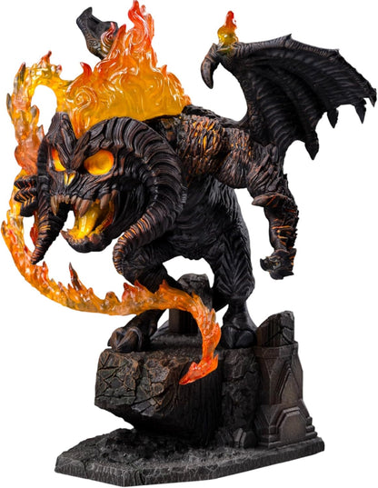 Iron Studios Collectible Statue Balrog Lord of The Rings Minico Polystone Resin 6.8 inches