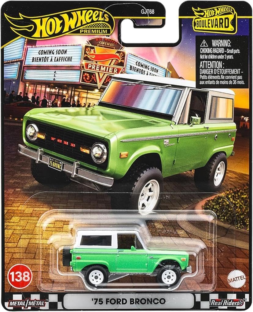Hot Wheels 1975 Ford Bronco Collectors Vehicle