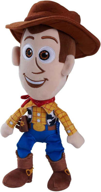Simba official Disney Toy Story 5 Woody 25cm plush cuddly soft toy for kids gift birthday, Christmas