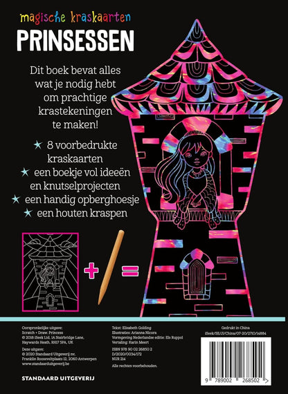 Magische kraskaarten Prinsessen: Kraskaarten voor kleine handjes