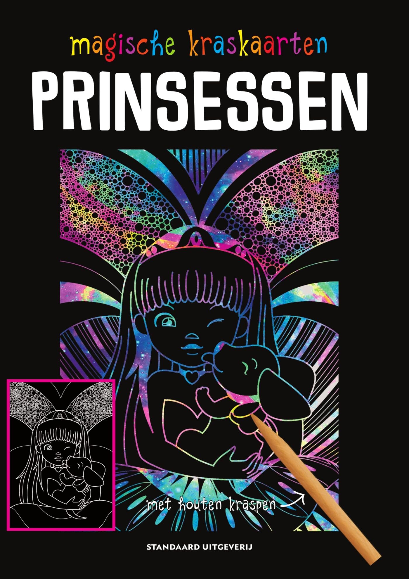 Magische kraskaarten Prinsessen: Kraskaarten voor kleine handjes