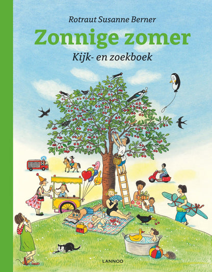 Zonnige zomer: kijk- en zoekboek