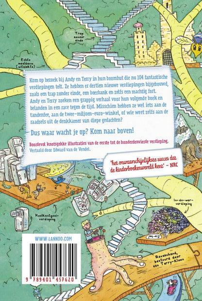 De waanzinnige boomhut van 104 verdiepingen