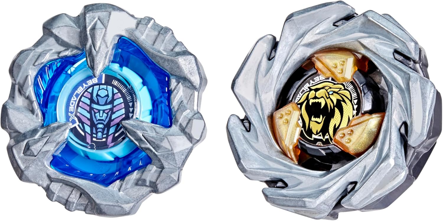 Beyblade X Cowl Sphinx 1-80GF & Crest Leon 7-60GN Dual Pack Set