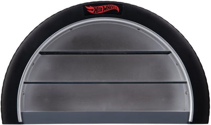 Hot Wheels Display Case Light - Officially Licensed Mattel Merchandise, Light Up Case Holds 8 Cars, Wheel Shaped Wall Moutable or Freestanding, Gift for Collectors