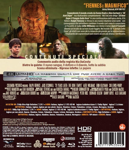 28 Anni Dopo: Il Tempio Delle Ossa (4K Ultra Hd+Blu-Ray Hd)