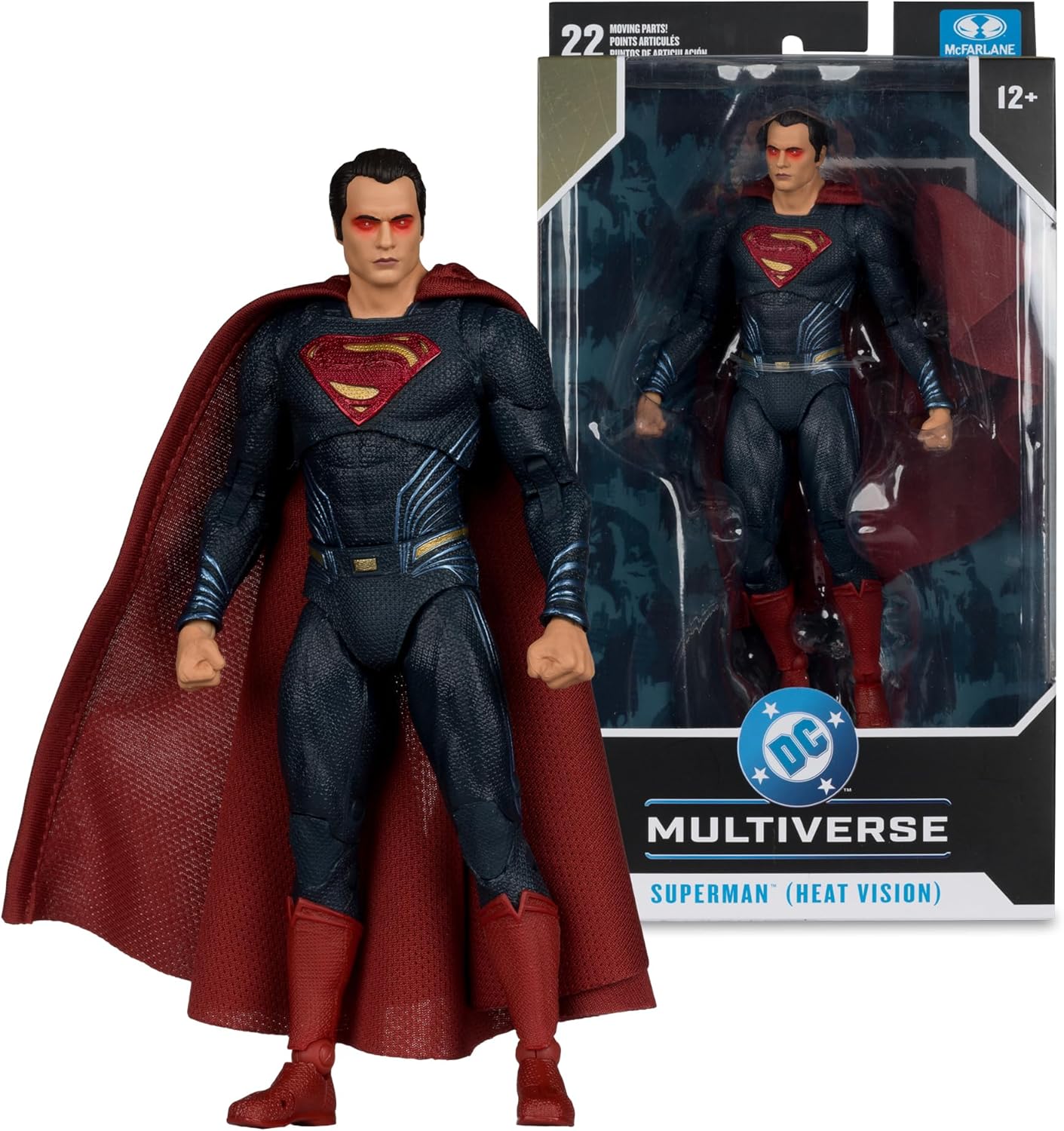 McFarlane -DC Multiverse Superman (Heat Vision) (Batman V Superman: Dawn of Justice) 7in Action Figure