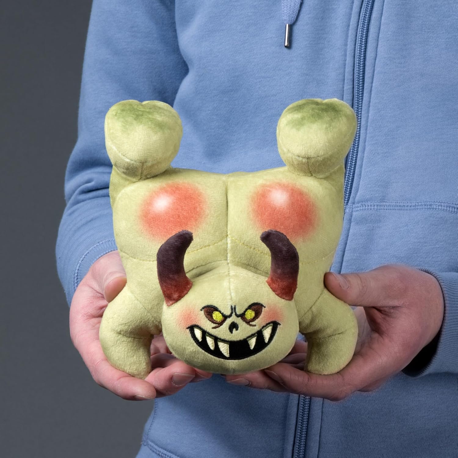 Warhammer 40,000 Cheeky Nurgling Plush, 6.5 Inch Collectible Soft Toy, Squishy Chaos Daemon Figure, Display Plush for Fans and Gamers, Premium Crafted Warhammer Gift for Teens and Adults