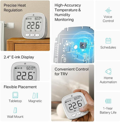 Kasa Smart Ke110 V1 - Smart Thermostat - Wireless - 868 - 922 Mhz