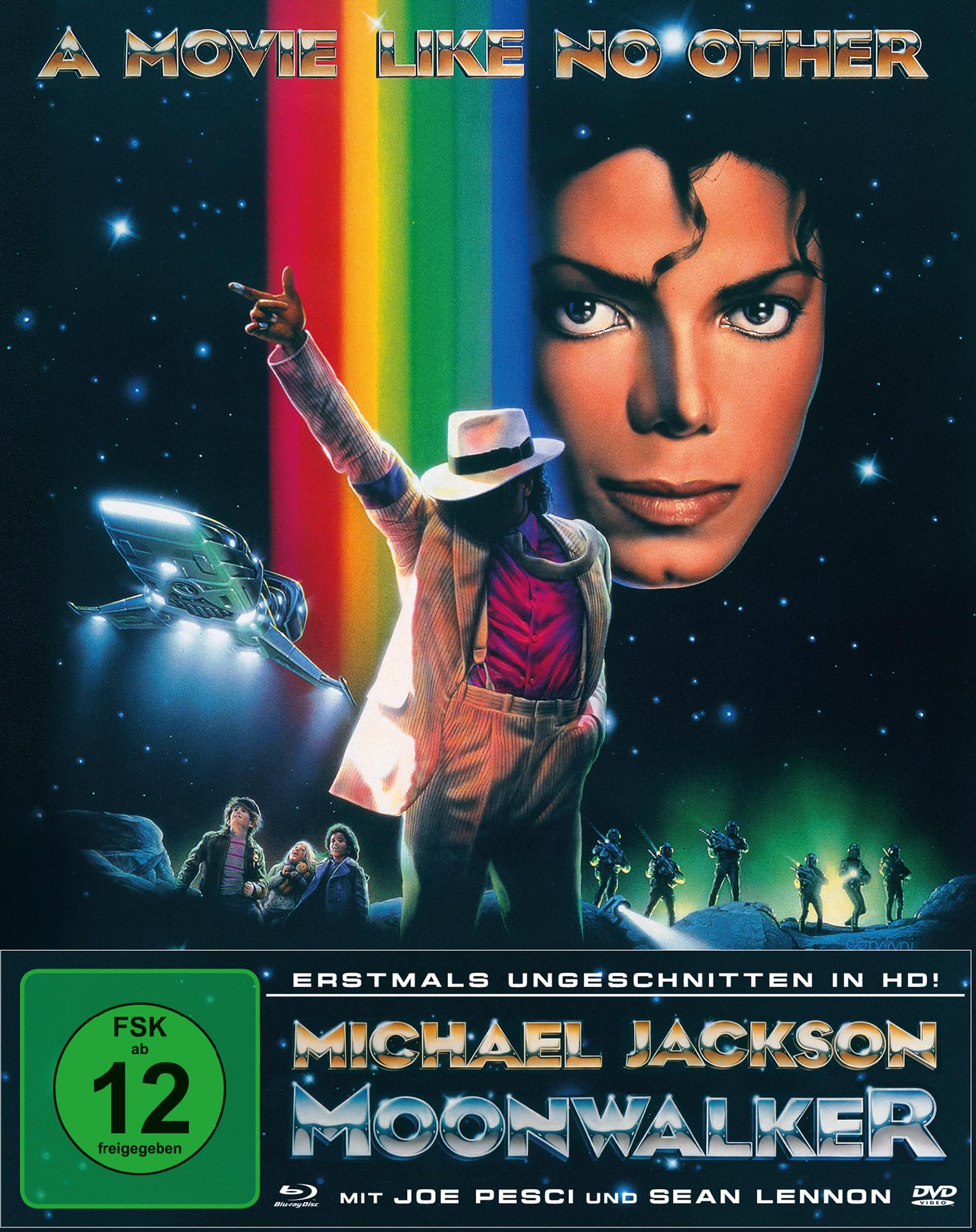 Moonwalker (Mediabook, Blu-ray+DVD