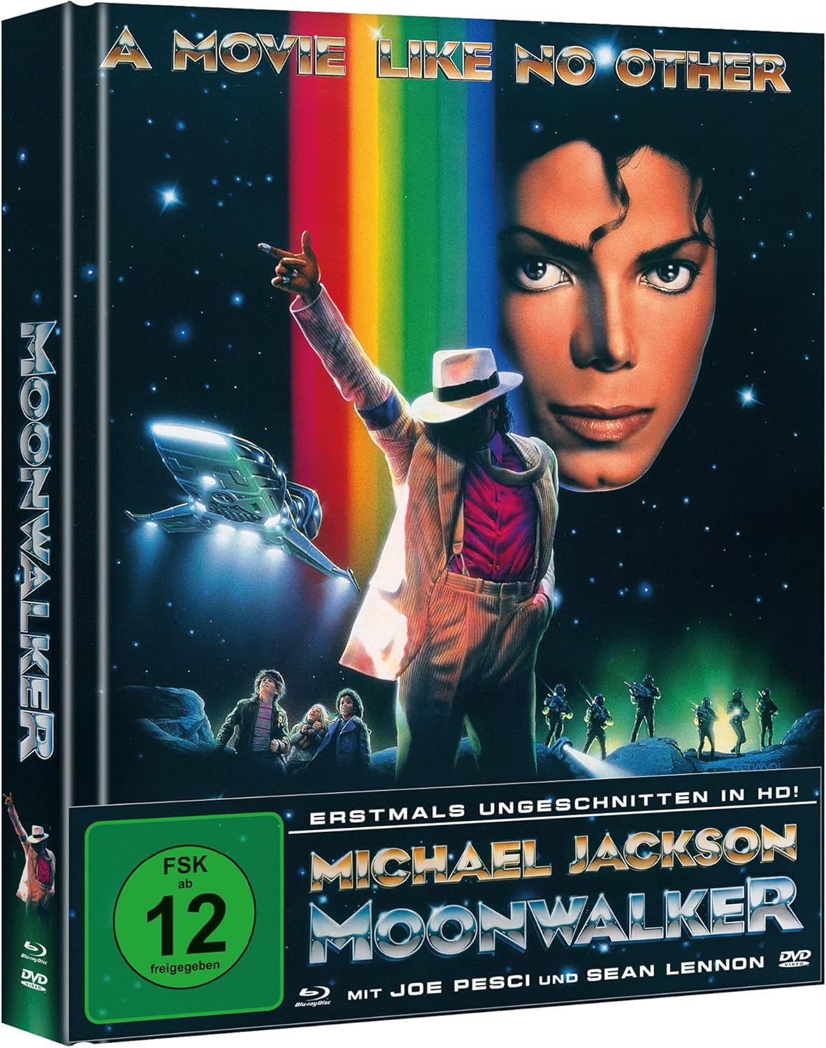 Moonwalker (Mediabook, Blu-ray+DVD)