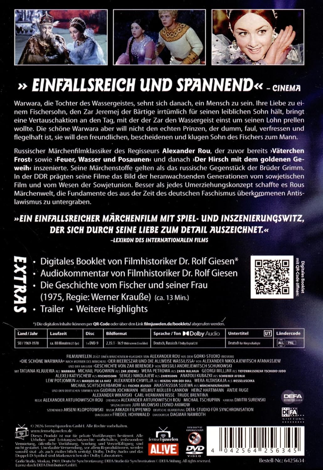 Die schöne Warwara (DEFA Filmjuwelen