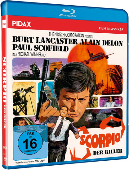 Scorpio, der Killer / Rasanter Actionthriller mit den Top-Stars Burt Lancaster und Alain Delon (Pidax Film-Klassiker