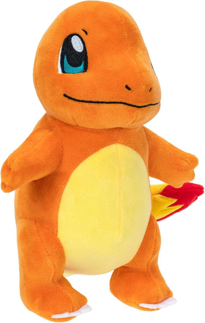 Pokémon Charmander Plush - 8-Inch Soft Plush with Authentic Details