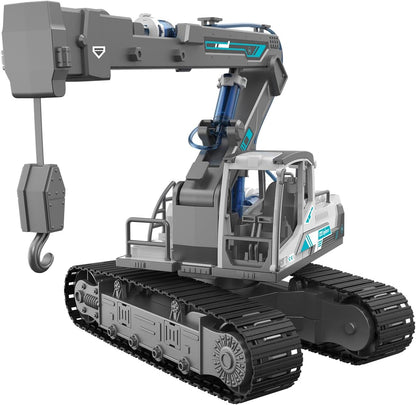 Revell Engineers 21305 Hydraulic Excavator 3in1 Science Kit I 177 Parts I Water Powered I 23.5cm In Length