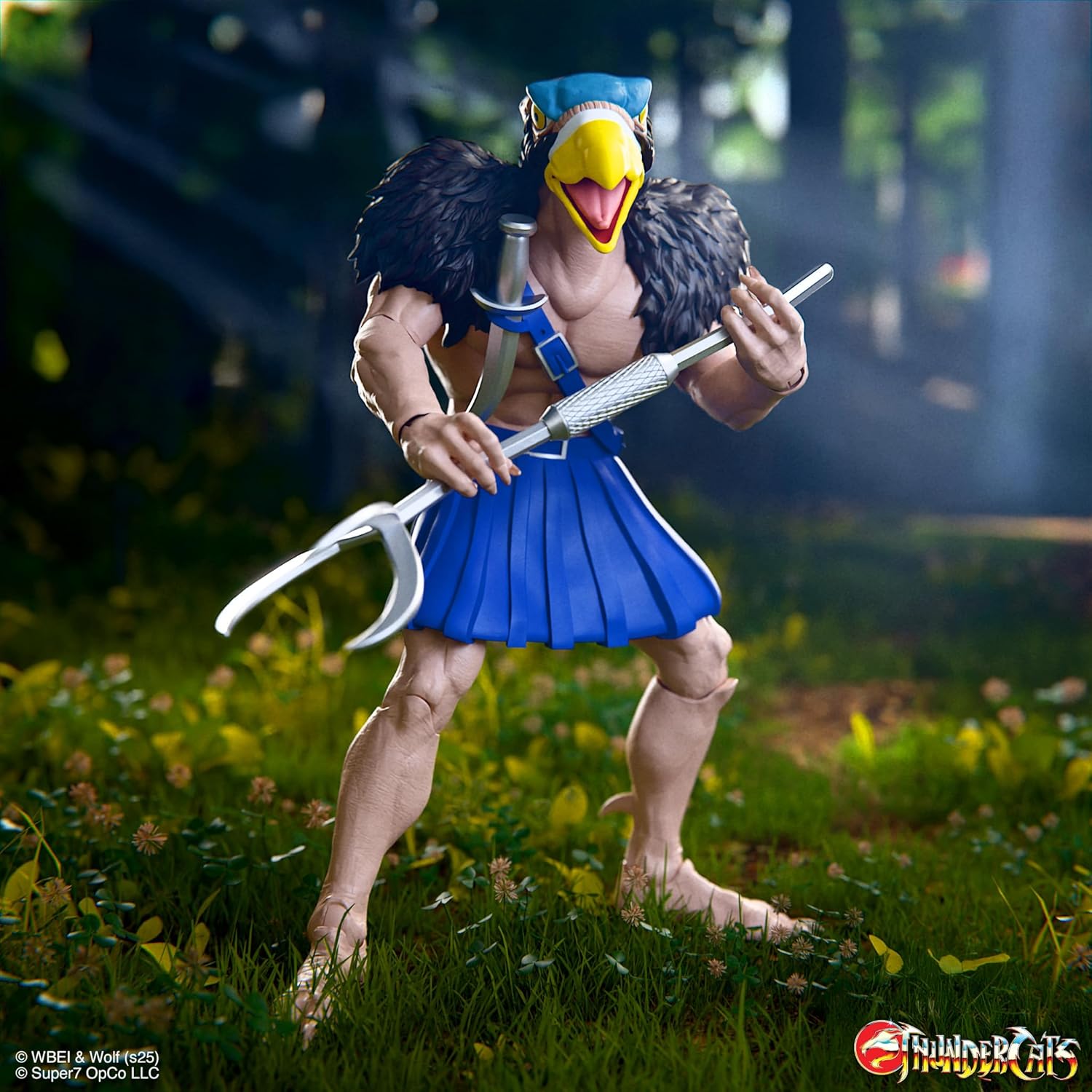 Super7 ULTIMATES! Thundercats Vultureman (Toy Version) - 7" Thundercats Action Figure with Accessories - Classic Cartoon Collectibles and Retro Toys