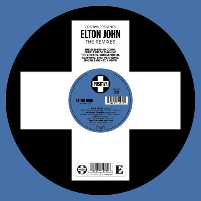 Positiva Presents: Elton John – The Remixes (Glow In The Dark Vinyl)