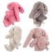 Depesche Princess Mimi Plush Rabbit, 20 cm, Cuddly Toy in Pink, Grey, Beige or Dusky Pink