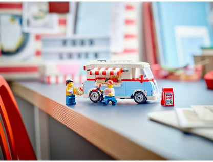 LEGO Icons Retro Food Truck 40681 Lego-bouwset, levensmiddelenwagen