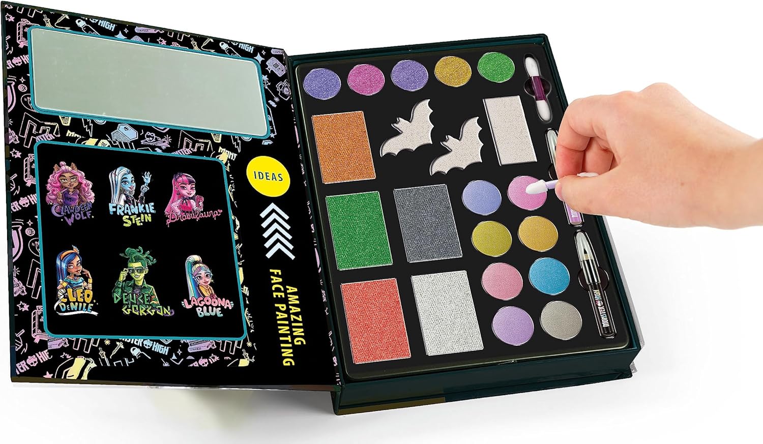 Clementoni - Monster High Face Art (I-18788)