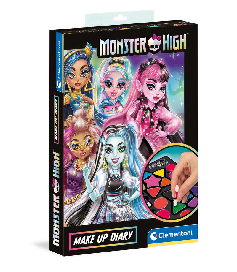 Clementoni Monster High Make Up Diary, Voor Kinderen, Multicoloured - 18801