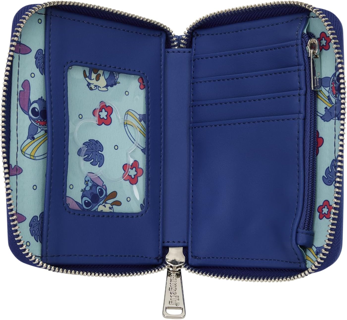 Loungefly Disney: Lilo And Stitch - Animal Friends Zip Around Wallet (Wdwa3625)