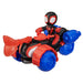 Marvel Spidey and His Amazing Friends Miles 'Spin' Morales Techno-Racer Toy Vehicle with 7.6-cm (3 inch) Action Figure, Accessory, Super Hero Toys, Ages 3+